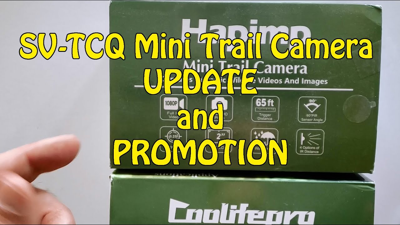 SV TCQ Mini Trail Camera Update and Promotion