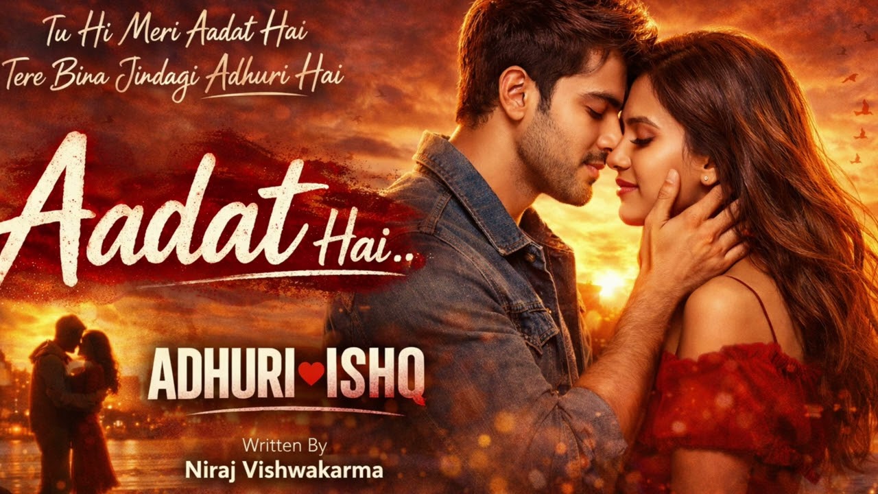 Tu Hi Meri Aadat Hai 💔 | Adhuri Ishq | Heart Touching Love Song | Niraj Vishwakarma
