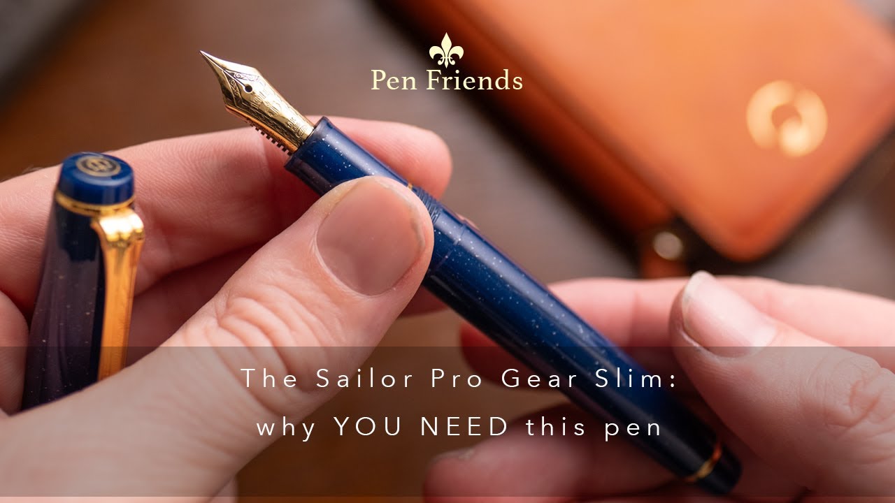Sailor Pro Gear Slim: and WHY you NEED this pen #fountainpen #writing #review
