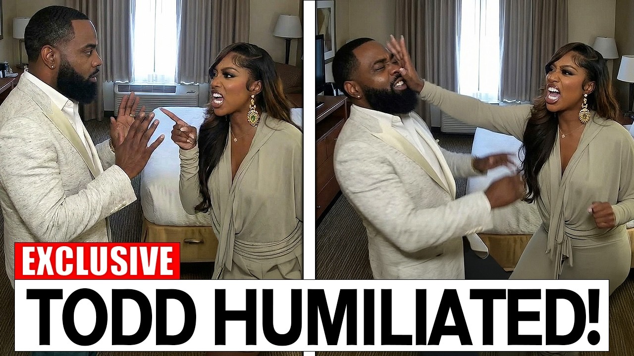 Porsha Williams HOTEL Confrontation With Todd Tucker Goes Viral — Internet Goes Wild!