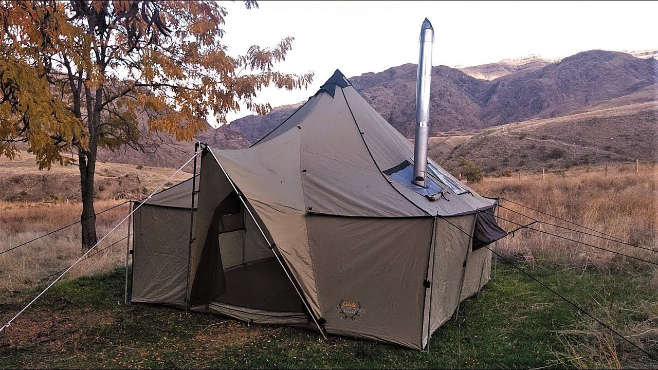 Cabela's Ultimate Alaknak Outfitter Tent Review!!