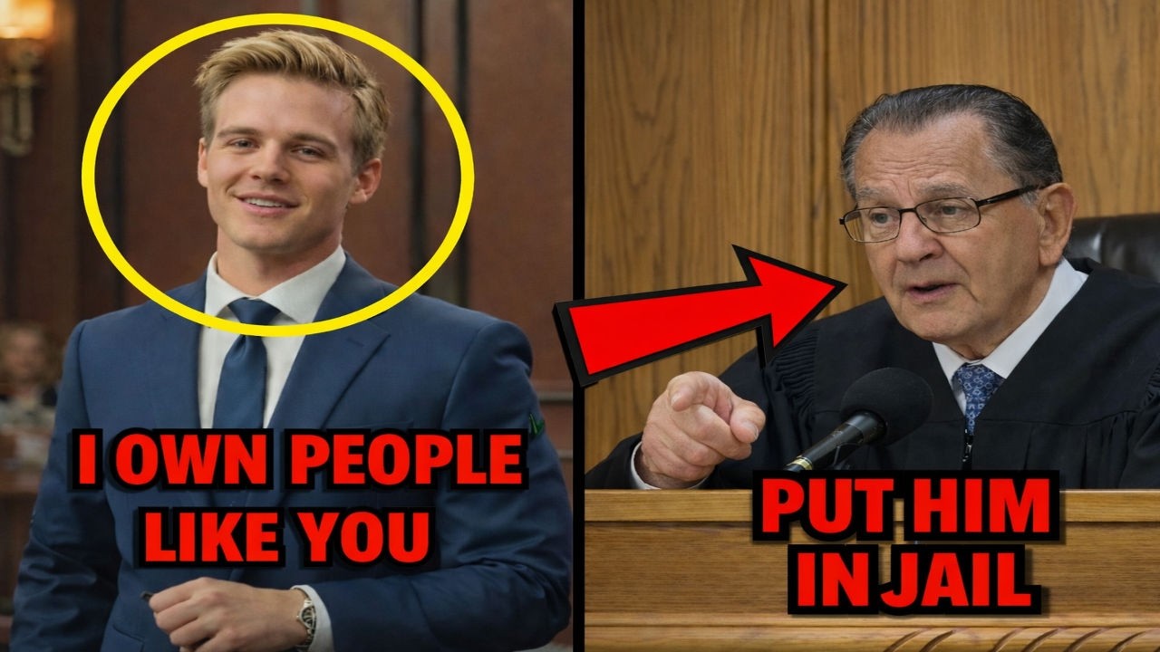 Arrogant Billionaire’s Son Says “I Own You” to Judge Caprio… Instantly Regrets It