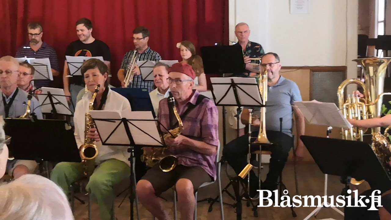 Bigband konsert i Pargas