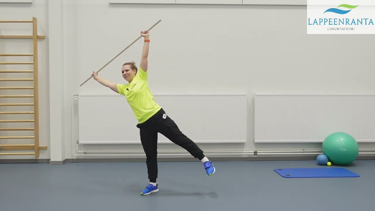Ryhti kuntoon keppijumpalla