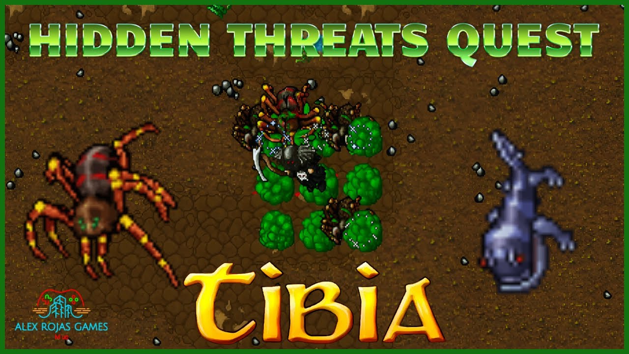 HIDDEN THREATS QUEST | STONEREFINER QUEST | TIBIA
