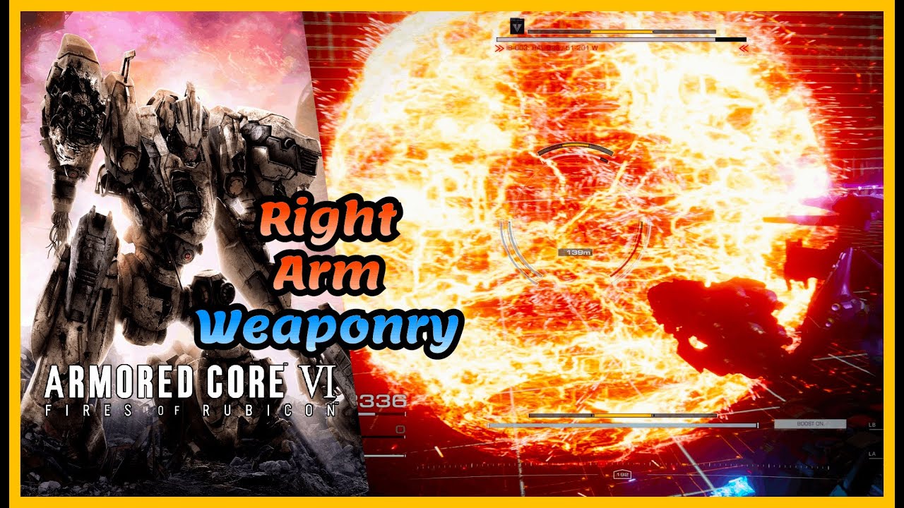 Every Right Arm Weapon | All 45 Weapons | Armored Core 6