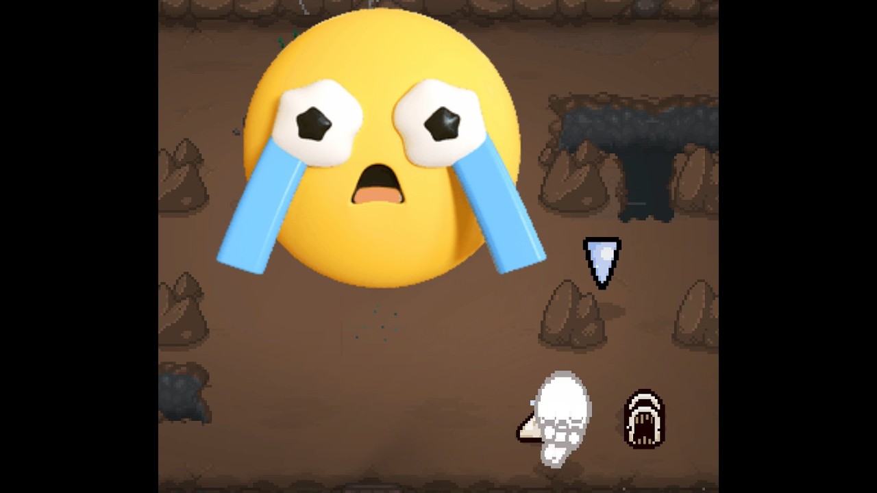 The binding of isaac by an idiot.