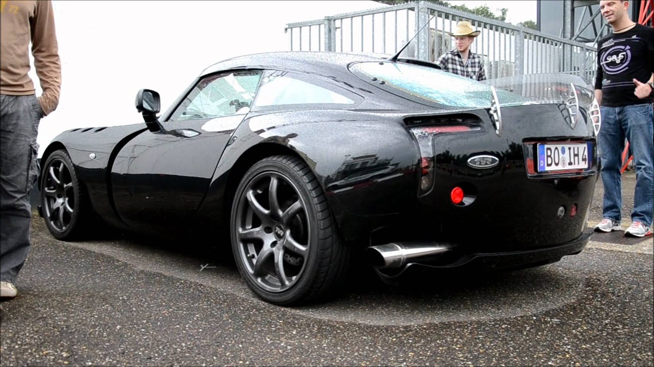 TVR Continental Meeting 2012 - Tuscan Drift, 2x Sagaris Start-up, flyby's