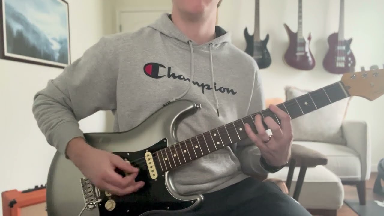 The Hollies – "Long Cool Woman in a Black Dress" (Guitar Cover)