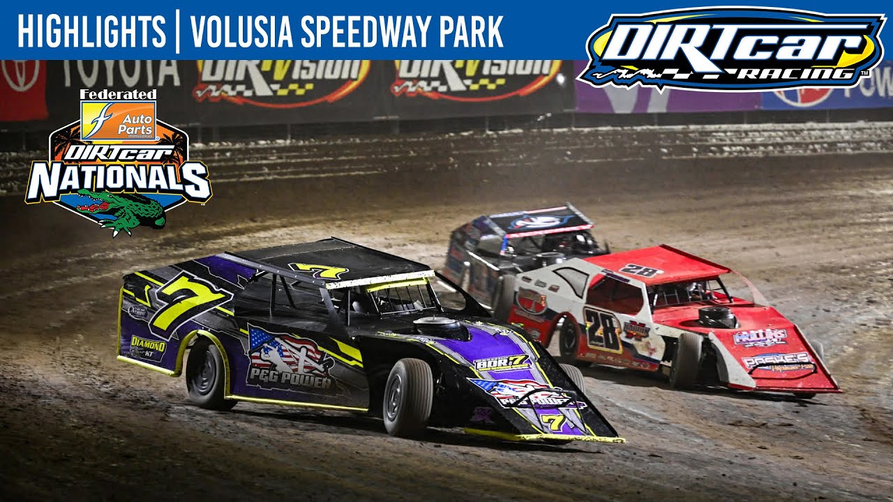 Гонки DIRTcar UMP Modifieds | DIRTcar Nationals | Volusia Speedway Park | 29 января 2026 г. | ОСН...