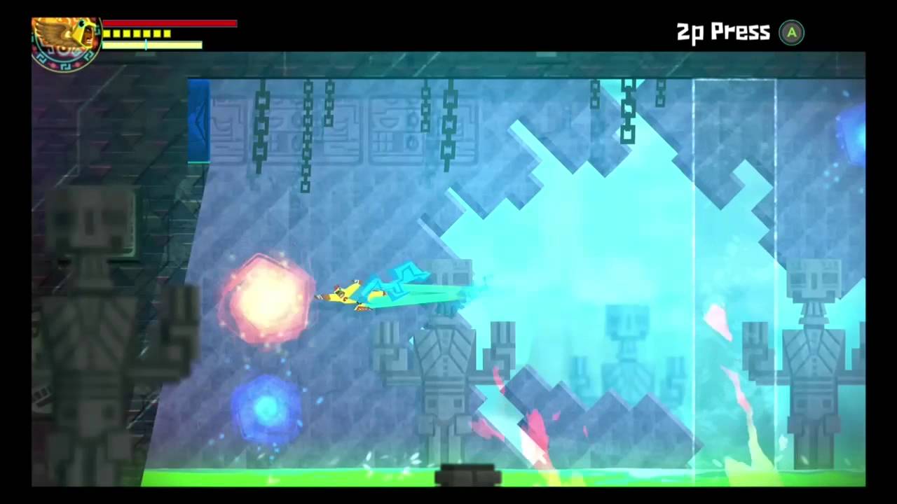 Guacamelee Great Temple teleporting puzzle