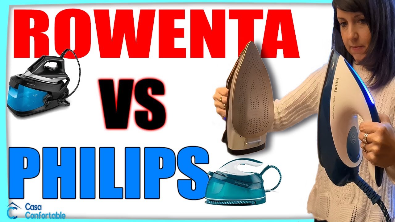 💨 Rowenta vs Philips ¿Cuál es el mejor centro de planchado?