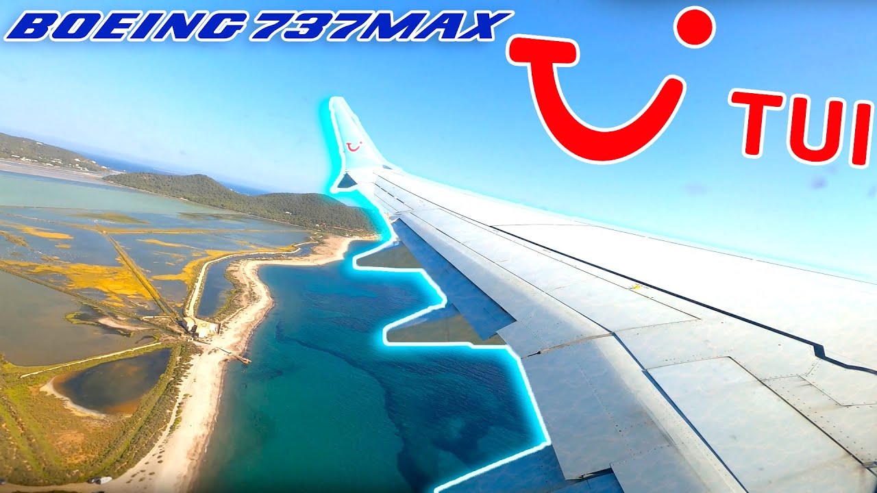 (4K 60FPS) TUI Airways Boeing 737-MAX-8 | Ibiza - Manchester (August 2023)