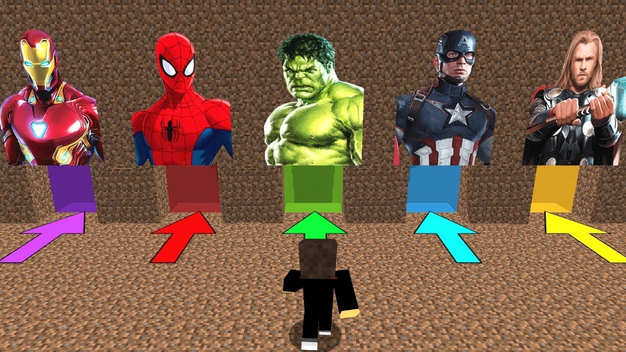 HA ROSSZ SZUPERHŐS BARLANGBA MÉSZ MEGHALSZ A MINECRAFTBAN!