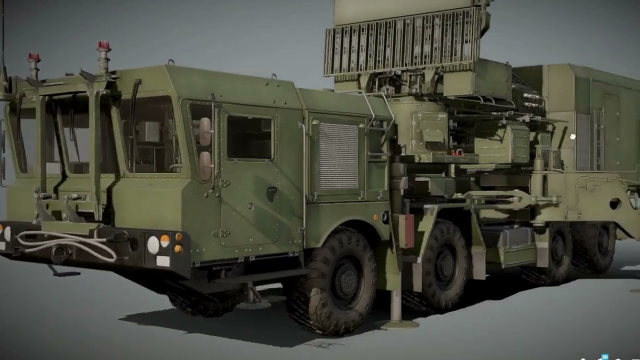 VVO Russian Radar Military Truck 3D Model | 400 Series Radar Vehicle Showcase