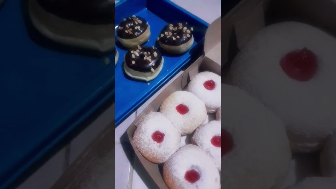 DONAT MINI TOPPING GULA MINT
