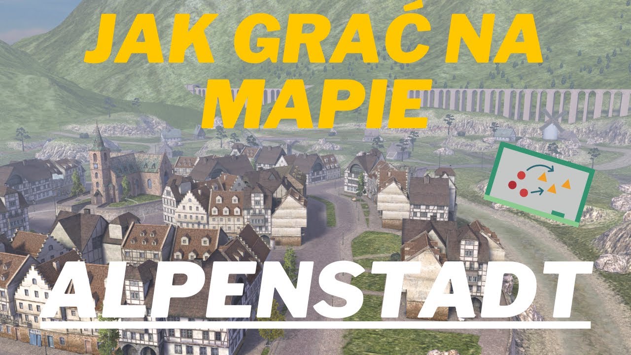 JAK GRAĆ NA MAPIE ALPENSTADT! | POZYCJE STARTOWE | PORADNIK WOT BLITZ