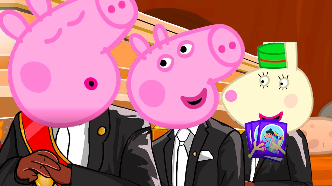 Peppa Pig Family | Interesting flight  | Coffin Dance Song (COVER)