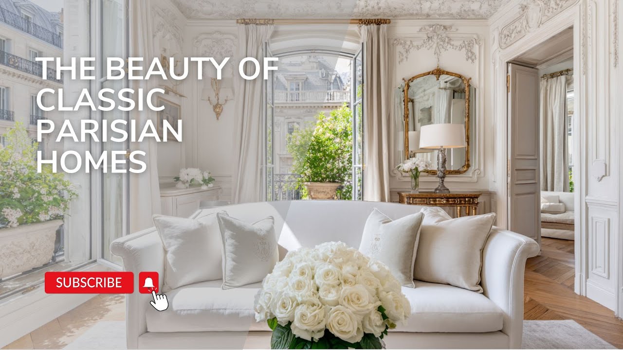 Elegant Small Apartment Styling Secrets Inspired by the Beauty of Classic Parisian Homes