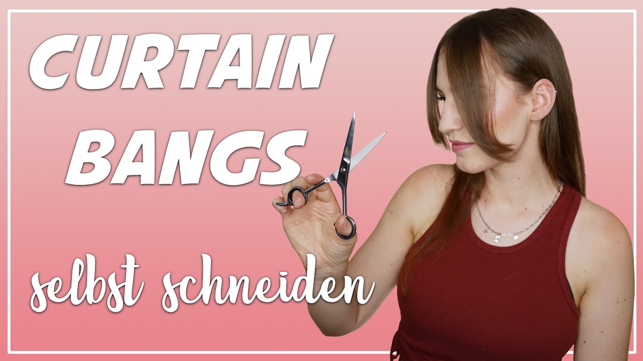 Curtain Bangs selbst schneiden - So einfach geht's | Lena’s Lifestyle