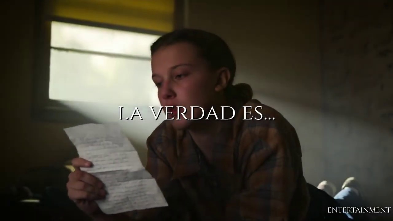 STRANGER THINGS // Hopper & Eleven tribute // Carta traducida
