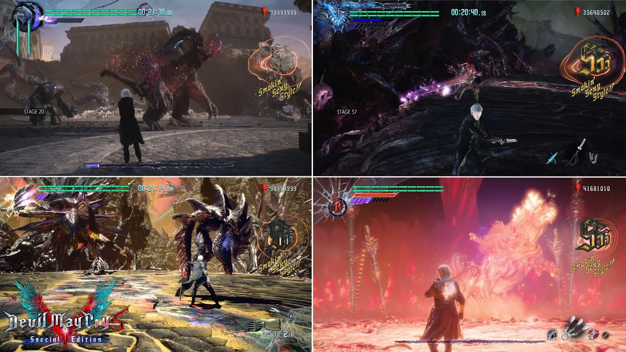 DMC5SE-Four Warriors Battle Collection