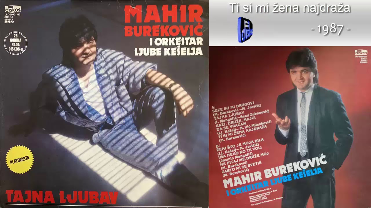 Mahir Burekovic - Tajna ljubav - (Audio 1987) - CEO ALBUM