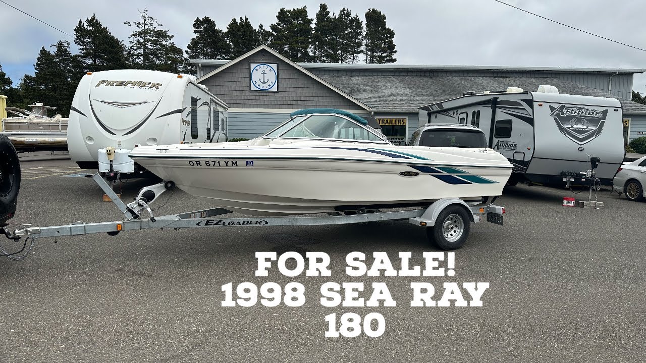 (SOLD) 1998 Sea Ray 180 with 2020 EZ Loader Trailer