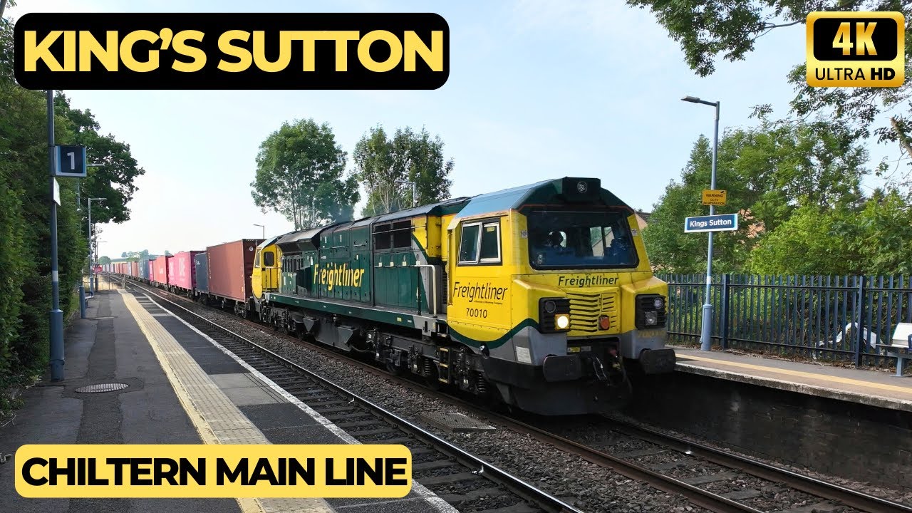 Evening Trains at Kings Sutton (01/07/25) - Well Worth a Visit 😎