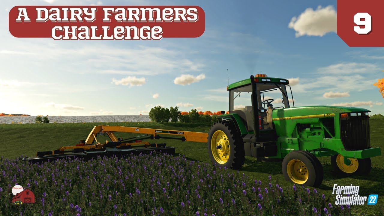 NEED MORE HAY… - A Dairy Farmers Challenge - Ep. 9 - Ashton Corners - Time-Lapse