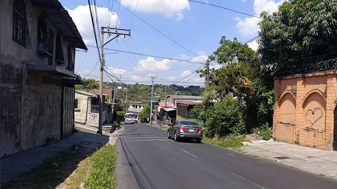Colonia santa Marta hasta el barrio San Jacinto de San Salvador el salvador 