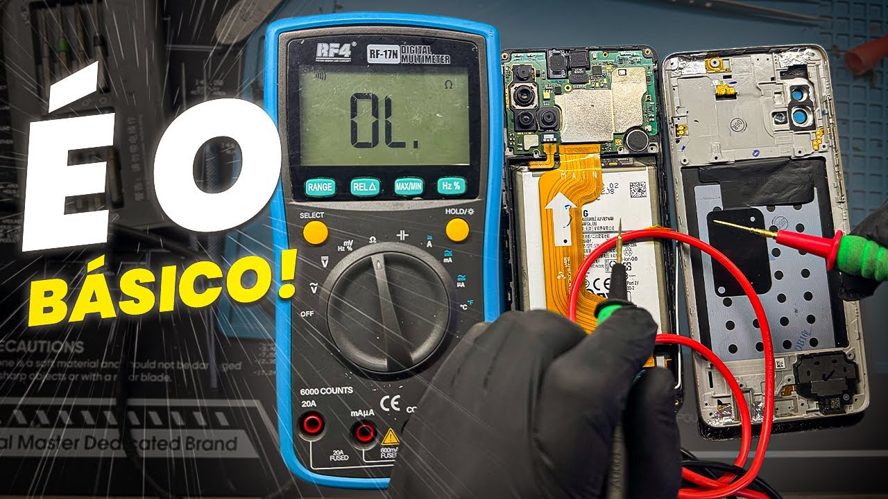 Testes Que Todo Técnico Tem Que Saber Fazer no Conserto de Celular! (Parte 1)