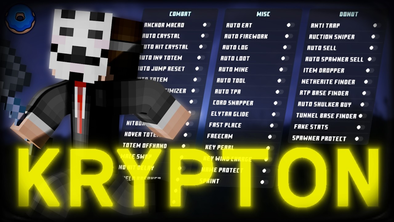 The BEST DonutSMP Hack In 2026 | Krypton Client Base Finding