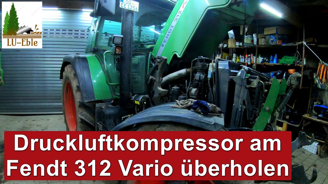 How to: Druckluftkompressor am Fendt 312 Vario überholen
