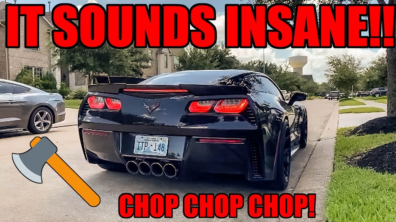 Забираю свой CAMMED CORVETTE Z06! (Первый запуск, БЕЗУМНЫЕ ЗВУКИ!)