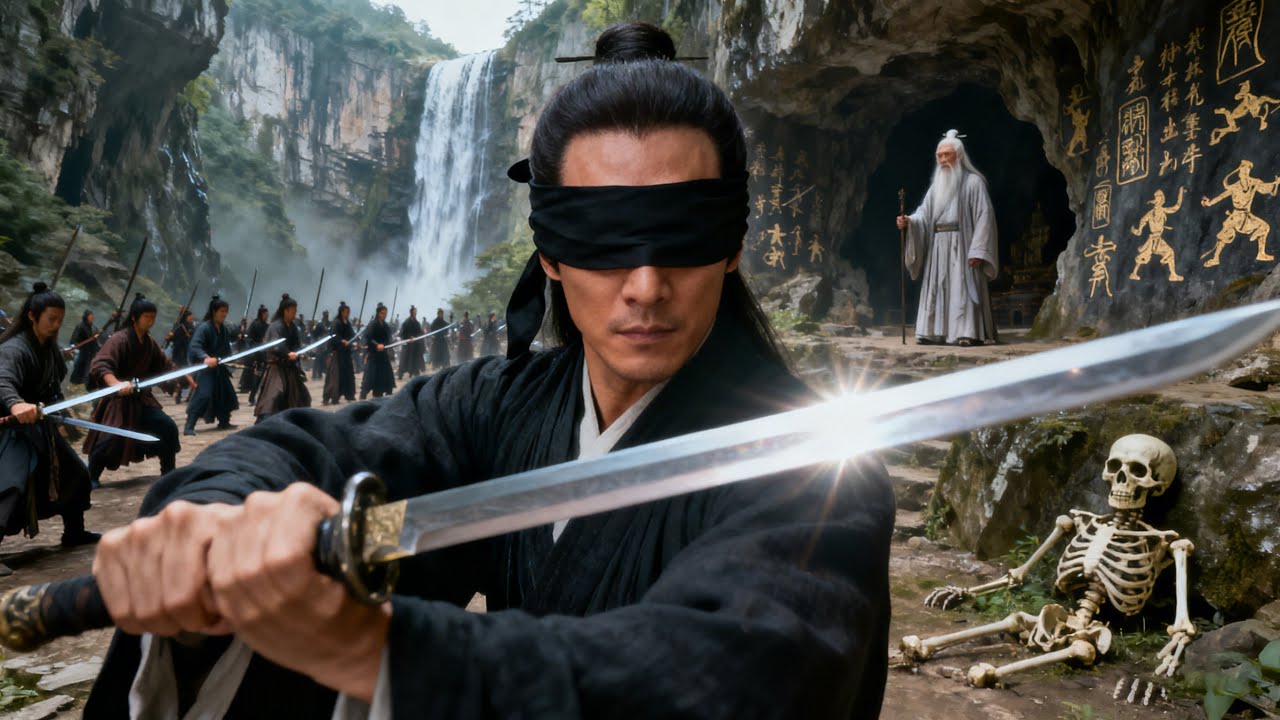 💥蒙眼劍客血戰武林宗師，連斬八大門派掌門，震驚江湖！#中国电视剧 #精选 #精彩影视  #電影   #都市 #功夫 #movie #历史传奇剧  #玄幻 #kungfu #drama