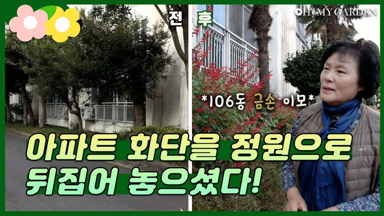 나는 106동 정원사입니다 Apartment Garden | 정원의 발견 Wonders of Garden  | KBS제주 20201120 방송