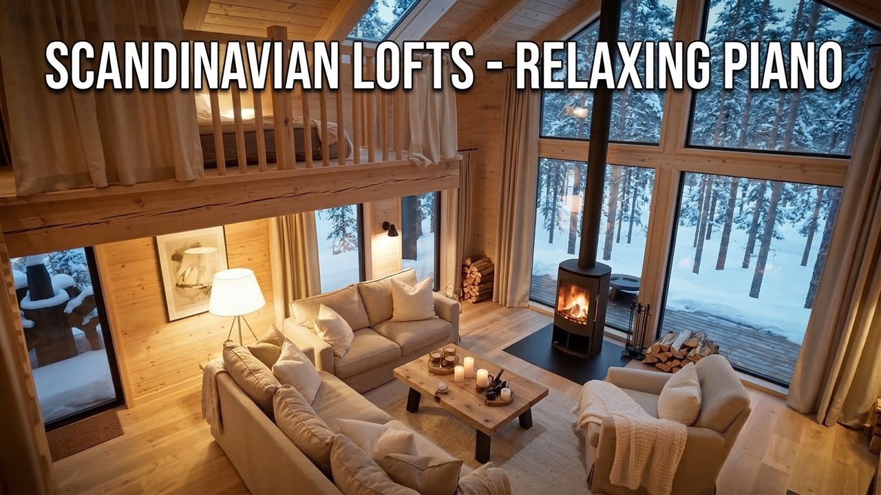 SCANDINAVIAN FOREST LOFT — AMBIENT PIANO — THE LOFT FREQUENCY