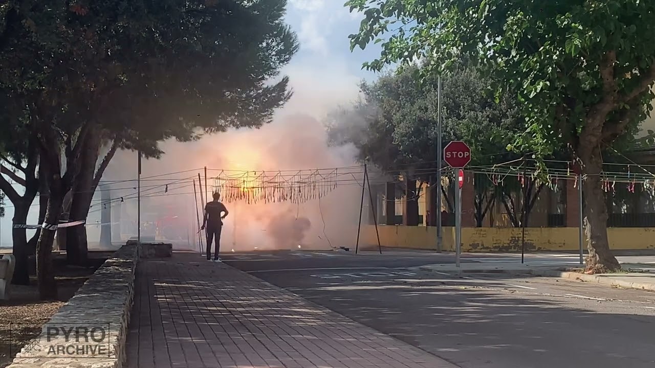 Mascletà, Pirotecnia Turis - Algemesi (ES), 12/10/2022