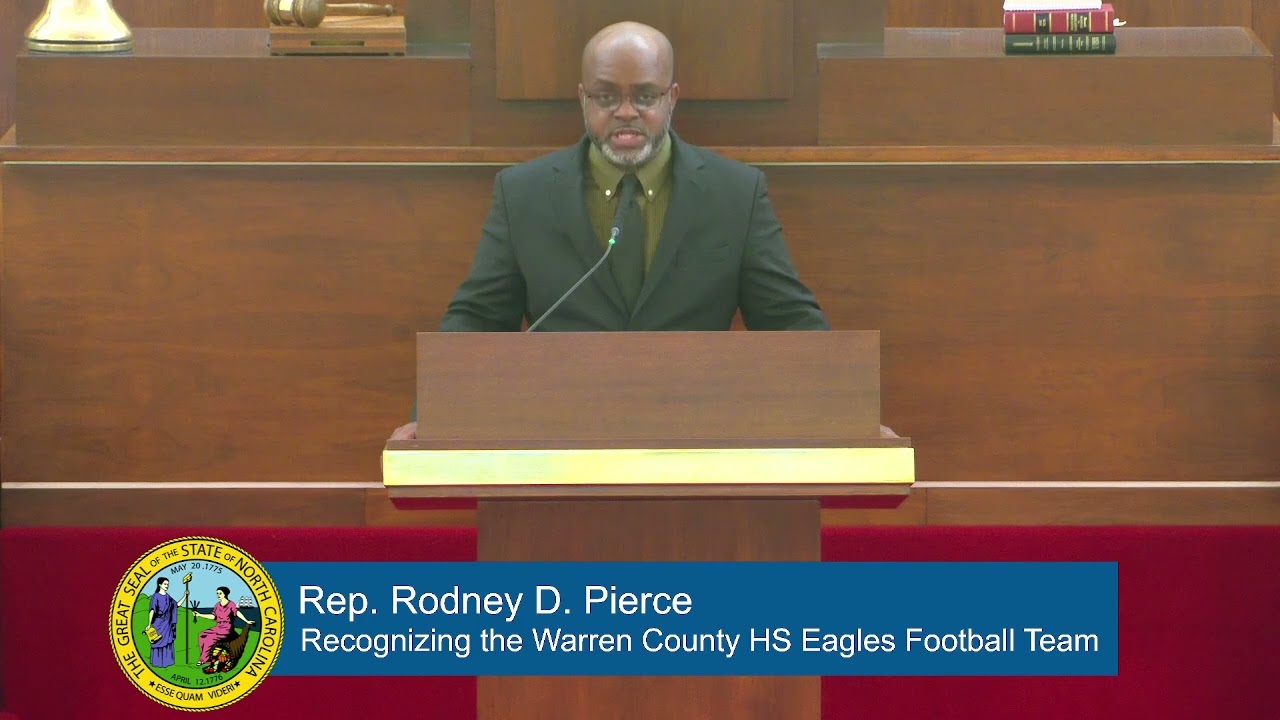 Rep. Pierce Congratulates Warren County High School Eagles Football Team