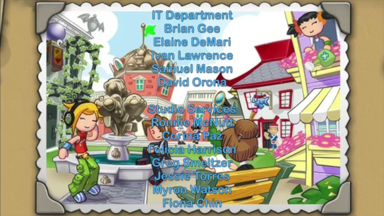 Fanmade End Credits: MySims: The Animated Series (2009)