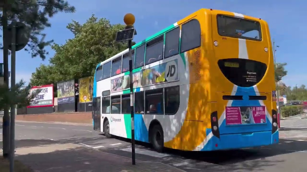 Buses at Ashford International