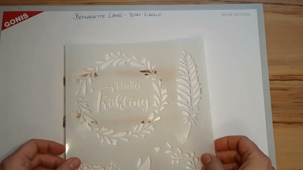 Hallo Frühling - Idee mit Klötzchen