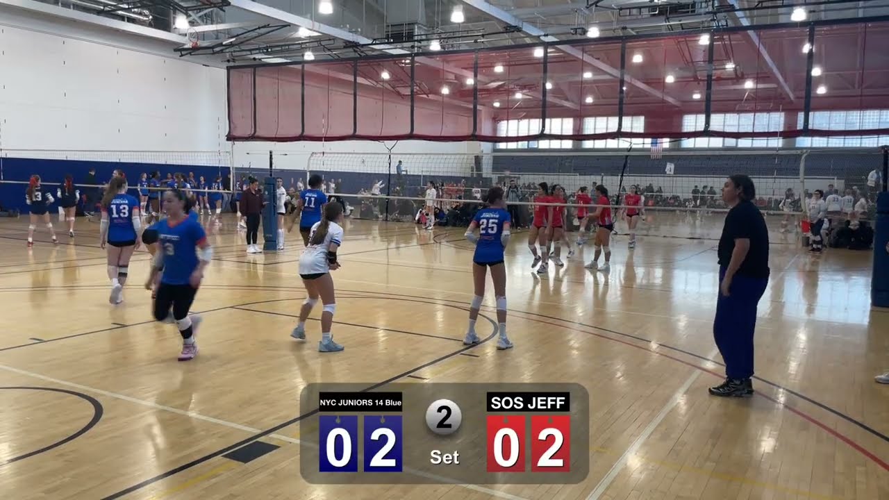NYC Juniors 14 Travel vs Sideout Jeff - no audio