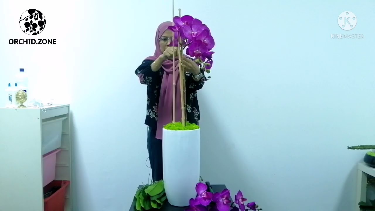 Gubahan Orkid Pasu Tinggi