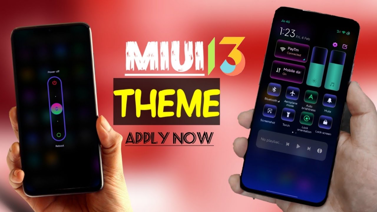 Download MIUI 13 Supported Themes | New Control Centre, Power Menu, Calculator, Volume Control More