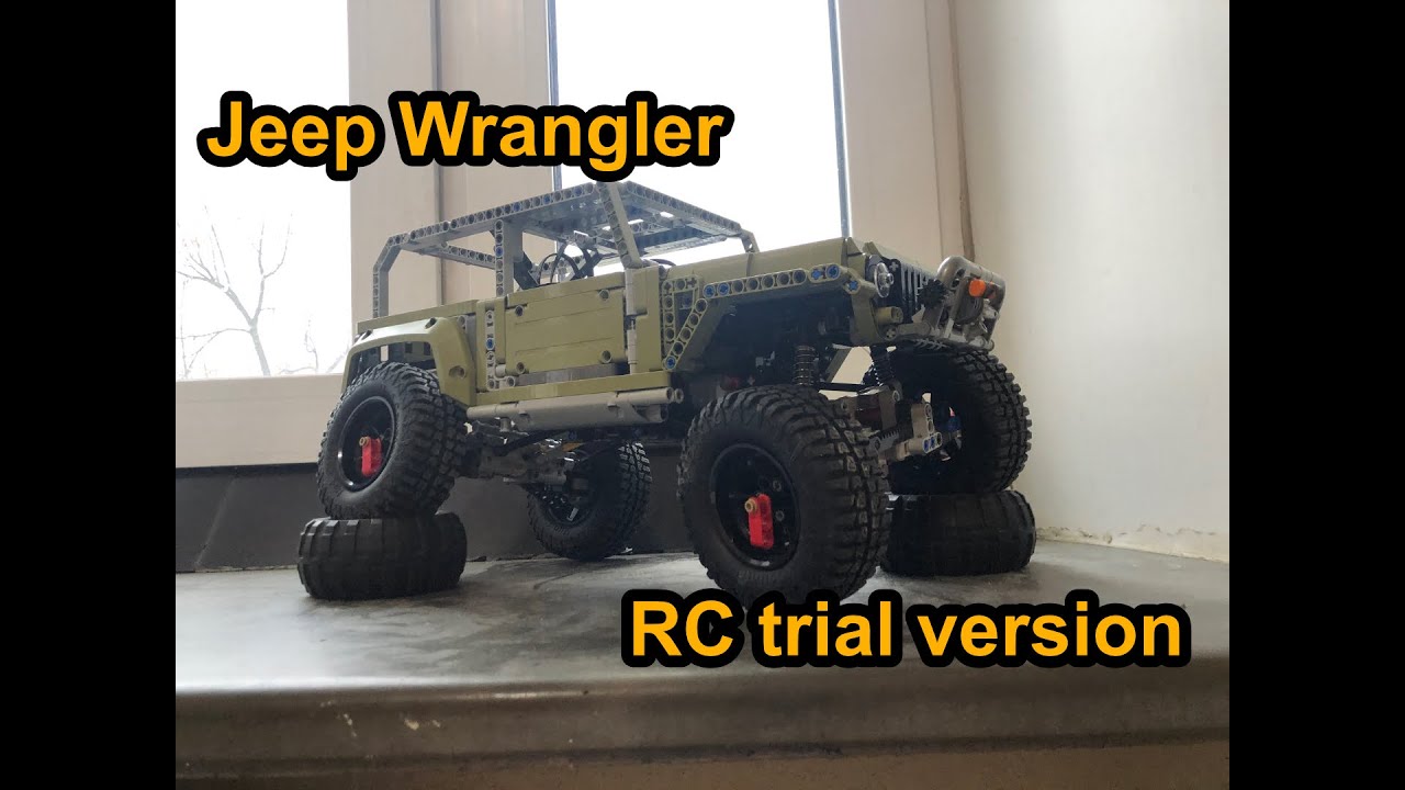 Lego Technic RC Jeep Wrangler (trial mod)