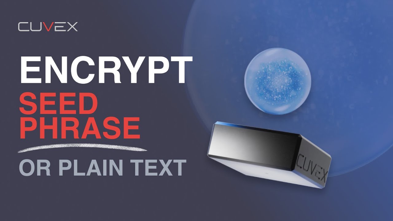 Do you have a seed phrase? Encrypt them on NFC cards don&acute;t write it on paper or steel plates