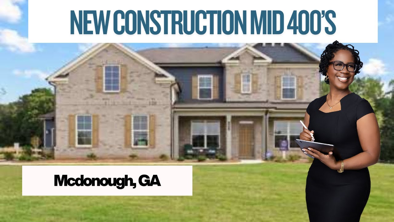 New Construction Home Tour in #McDonough, GA | Step Inside 