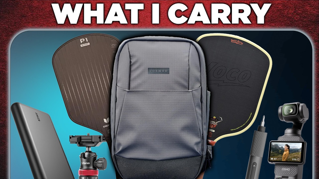 Что в моей сумке для пиклбола?